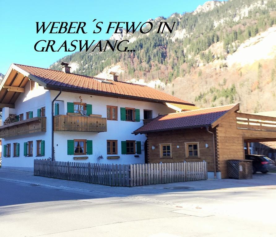 Weber'S Fewo Graswang Zewnętrze zdjęcie